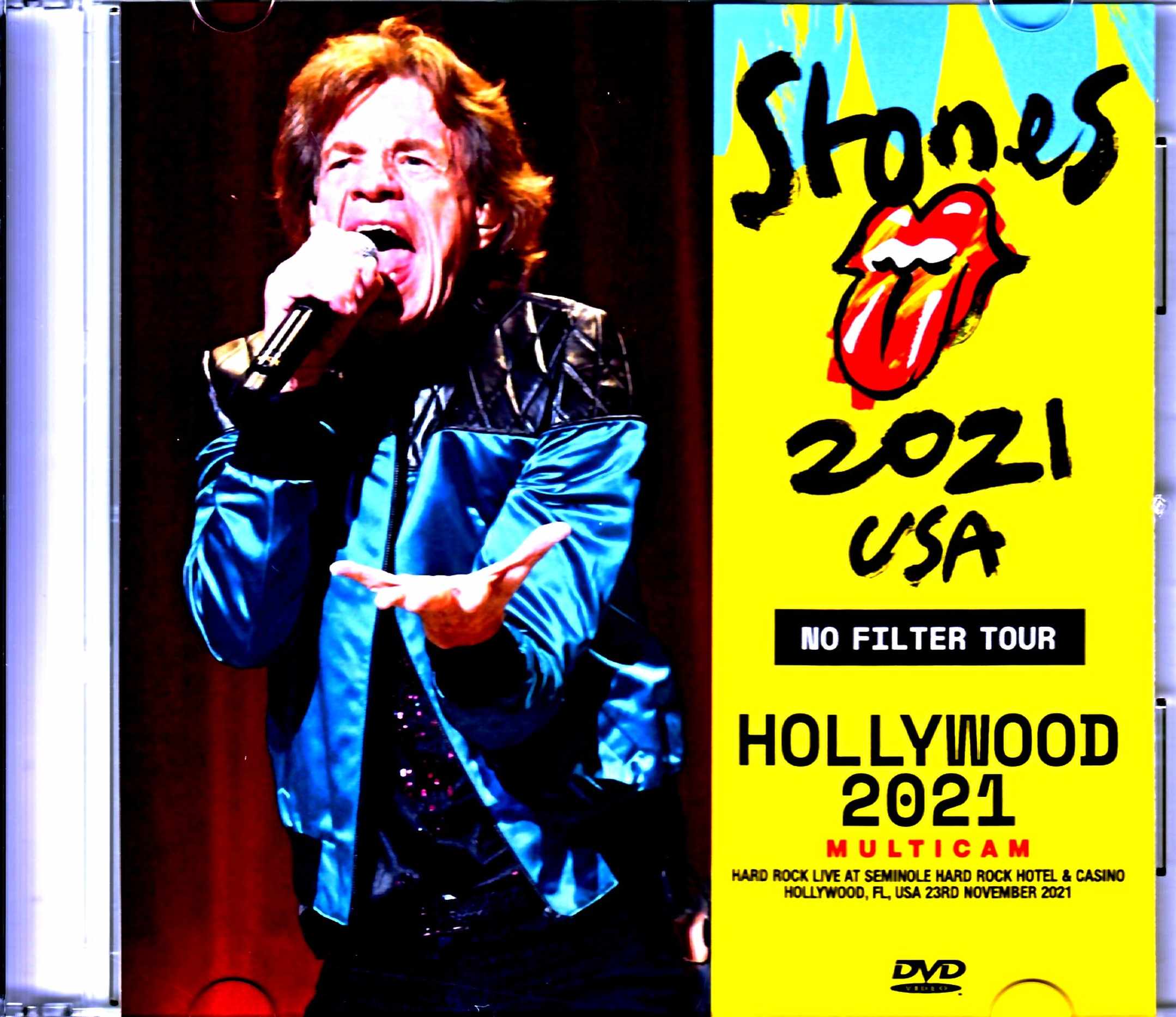 Rolling Stones ローリング・ストーンズ/FL,USA 10.23.2021 Multi-Cam  Jewel Version