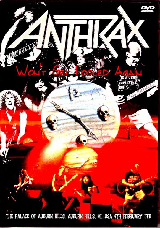 Anthrax アンスラックス/MI,USA 1991 Tall Case Version