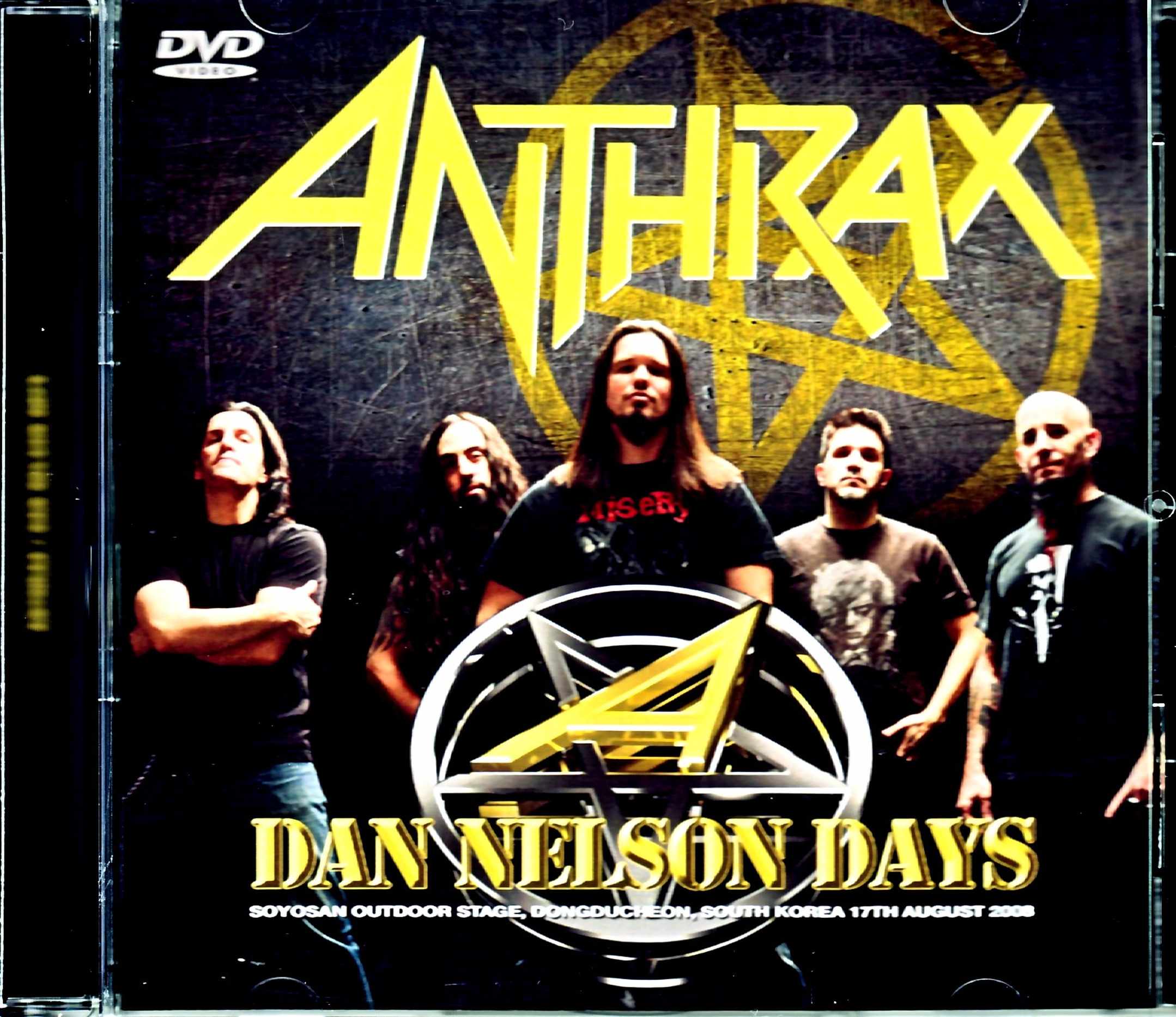 Anthrax アンスラックス/North Korea 2008 & more