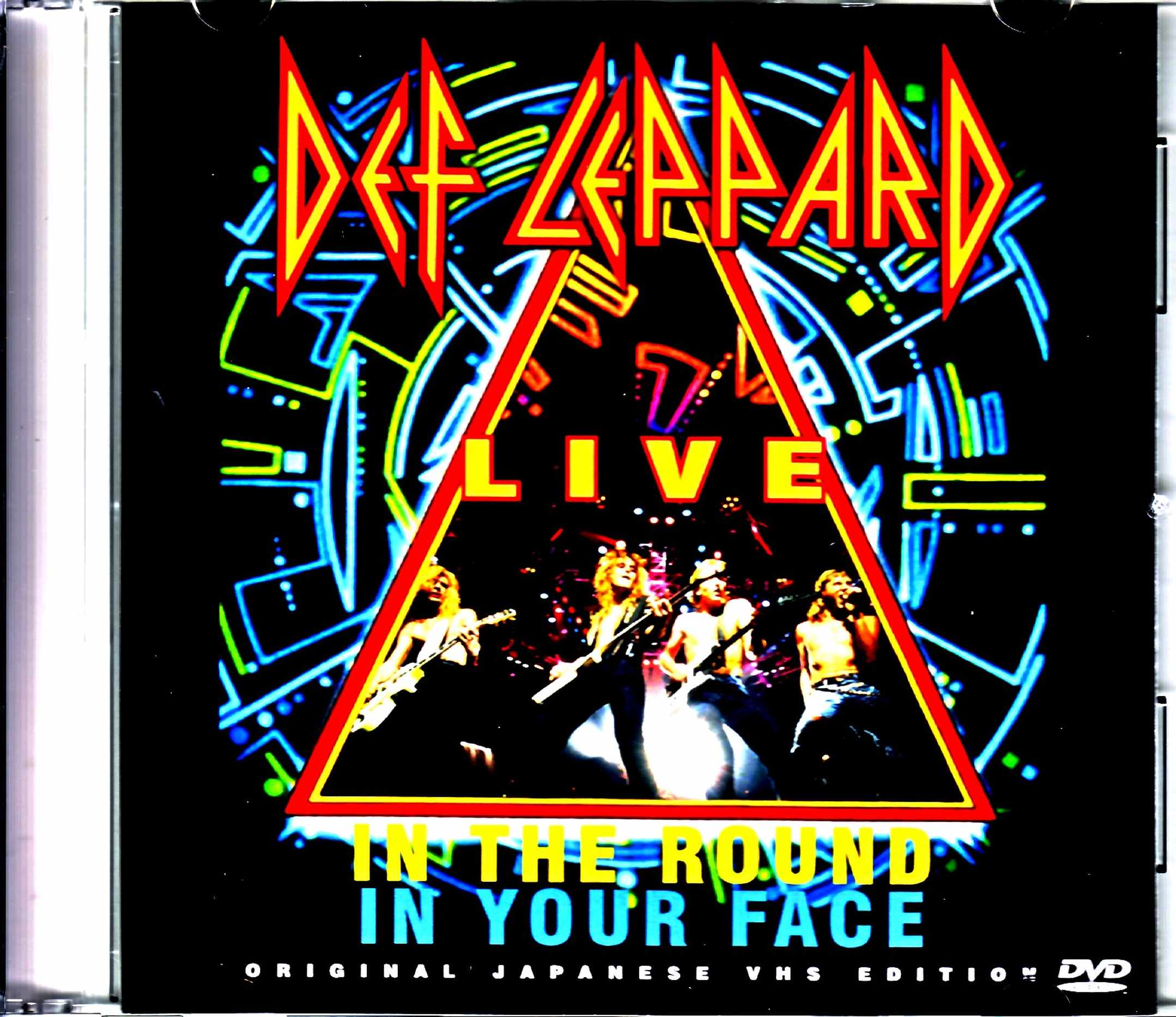 Def Leppard デフ・レパード/CO,USA 1988 & more Original Japanese VHS Edition