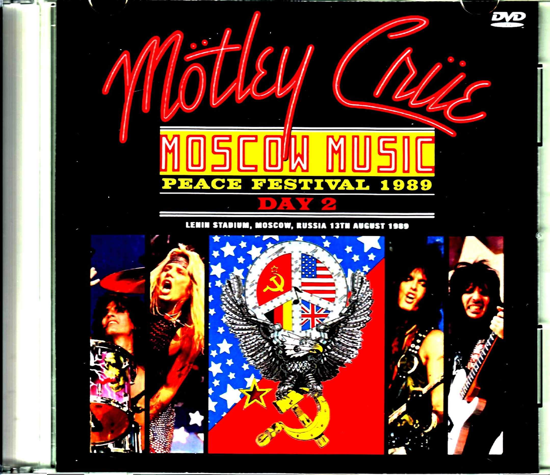Motley Crue モトリー・クルー/Russia 1989