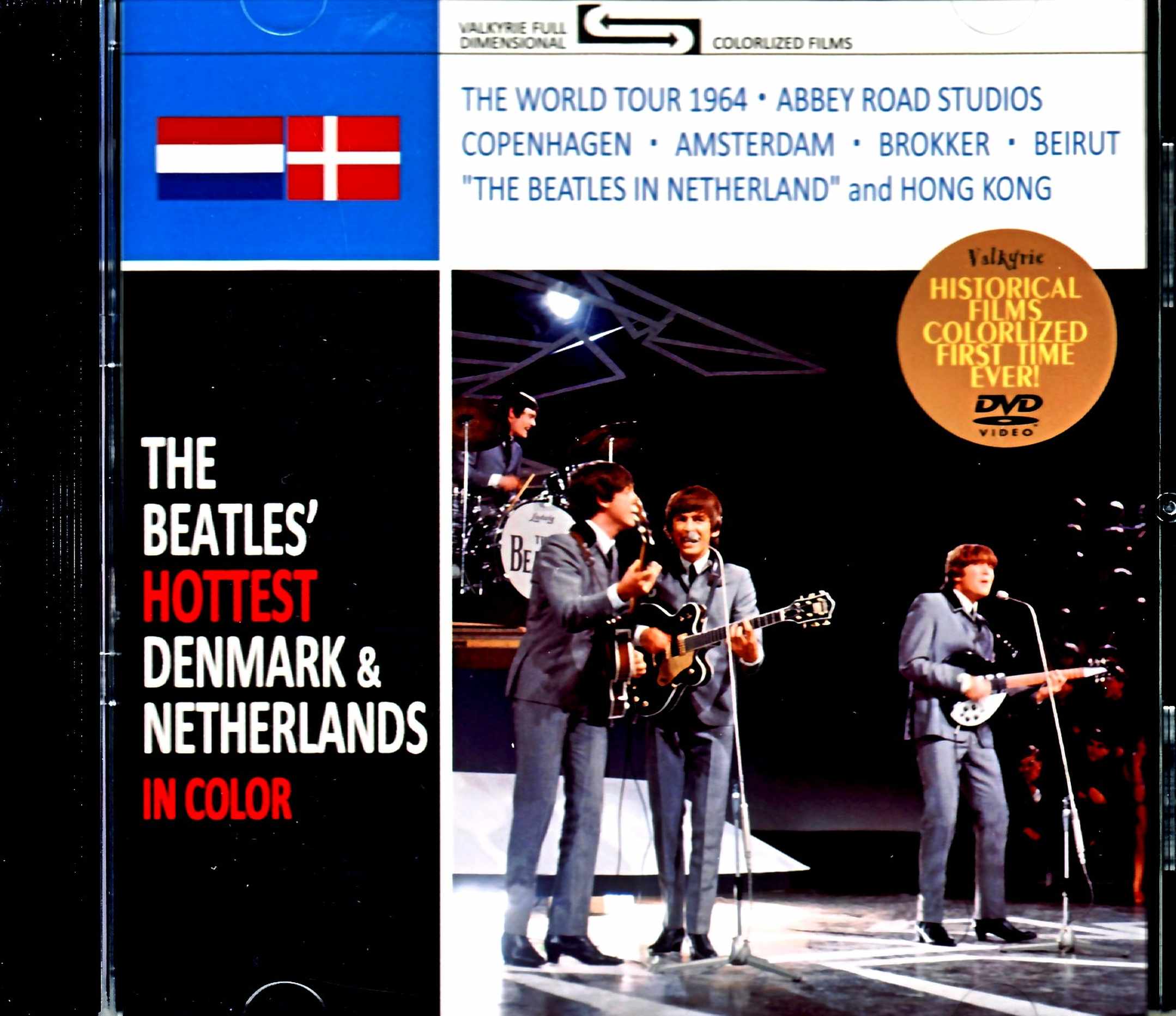 Beatles ビートルズ/デンマーク・オランダ公演 1964年・カラー版/Denmark & Netherlands 1964 Full Color Edition