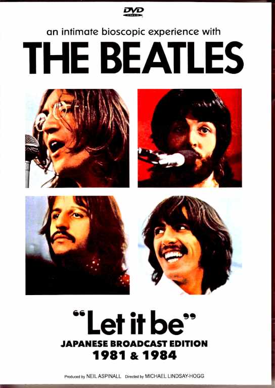 Beatles ビートルズ/レット・イット・ビー 特別版２種 Let it Be 1981 & 1984 Japanese Broadcast Edition
