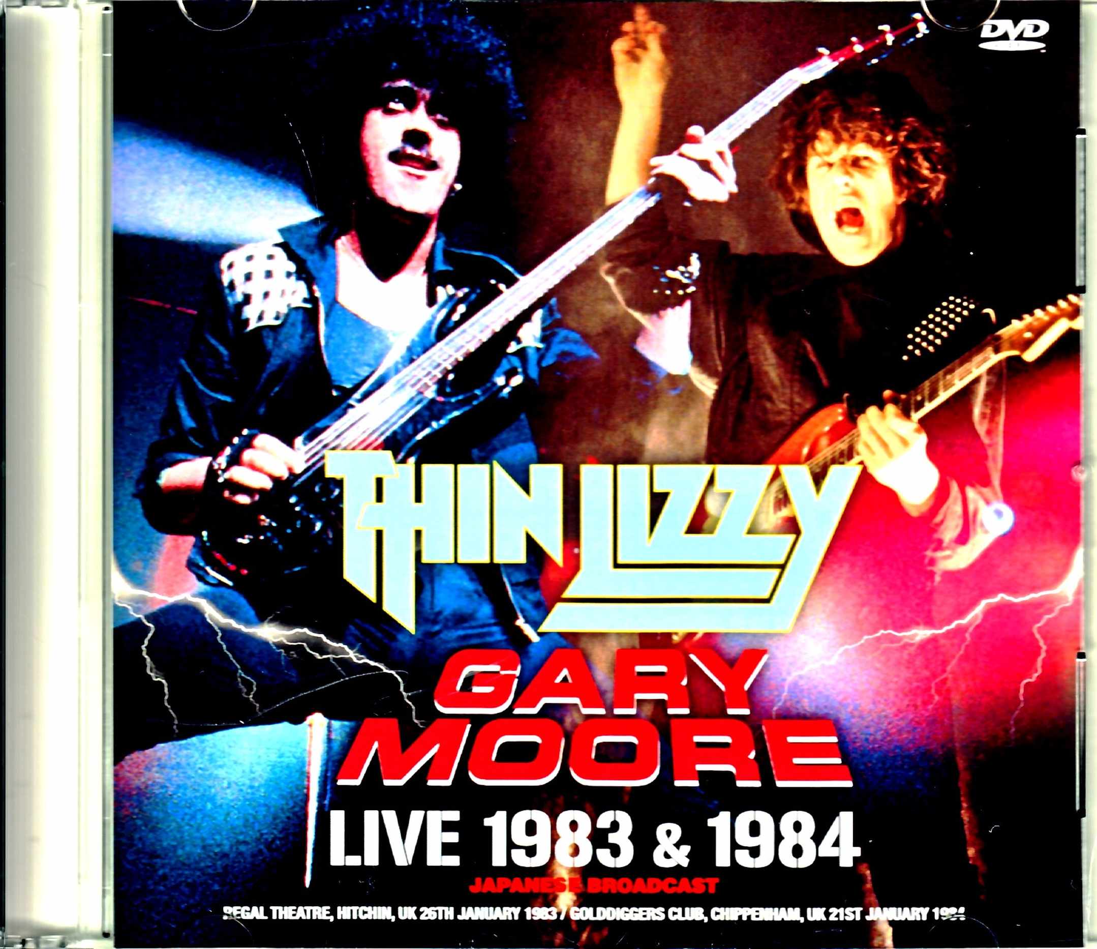 Thin Lizzy Gary Moore シン・リジィ ゲイリー・ムーア/England,UK 1983 & 1984 Japanese Broadcast Edition