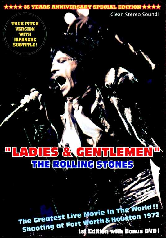 Rolling Stones ローリング・ストーンズ/レディース ＆ ジェントルメン 35周年記念 Ladies & Gentlemen 35 Years Anniversary Special Edition