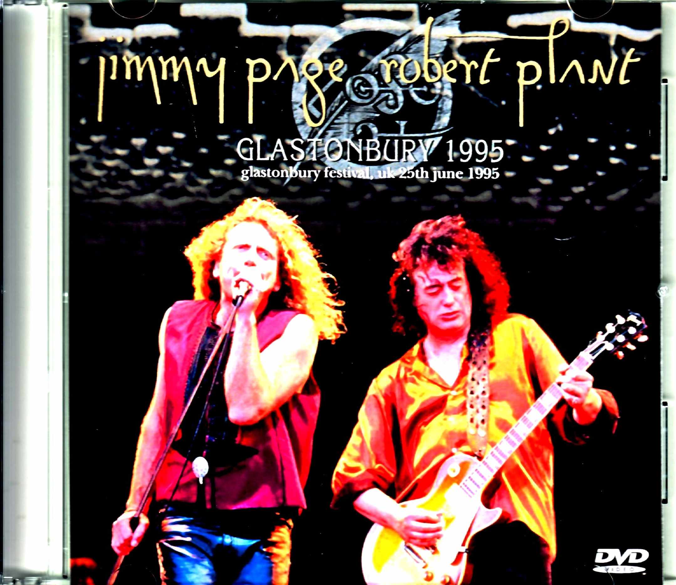 Jimmy Page Robert Plant ジミー・ペイジ ロバート・プラント/England,UK 1995 Best Quality