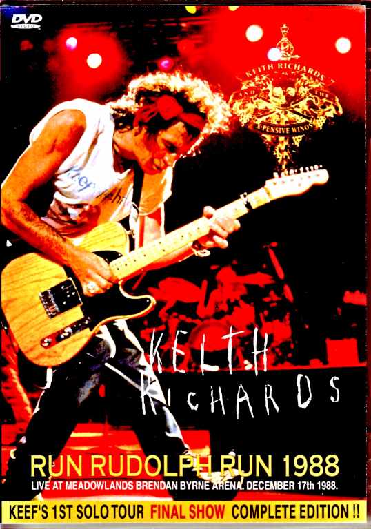 Keith Richards キース・リチャード/NJ,USA 1988 Complete