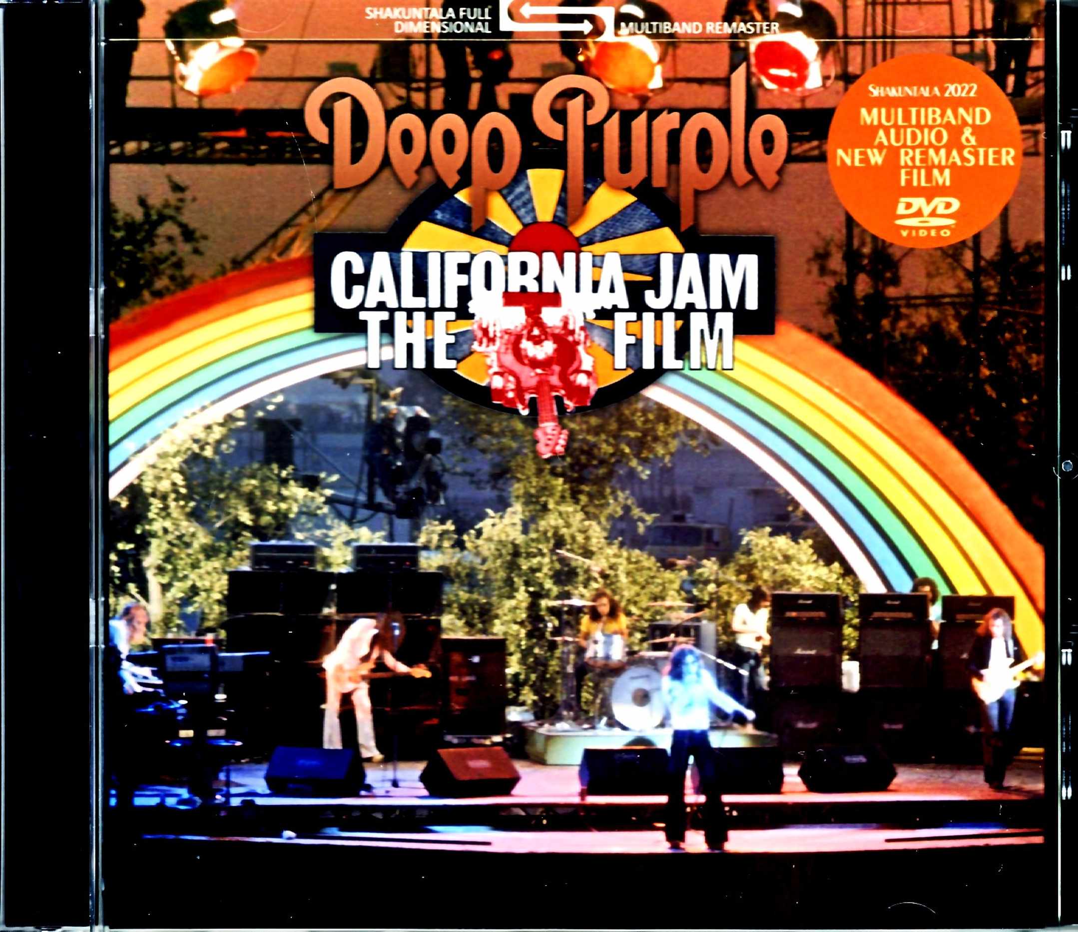 Deep Purple ディープ・パープル/カリフォルニア・ジャム 1974年 マルトバンド・リマスター CA,USA 1974 Multiband Audio & New Remaster Film