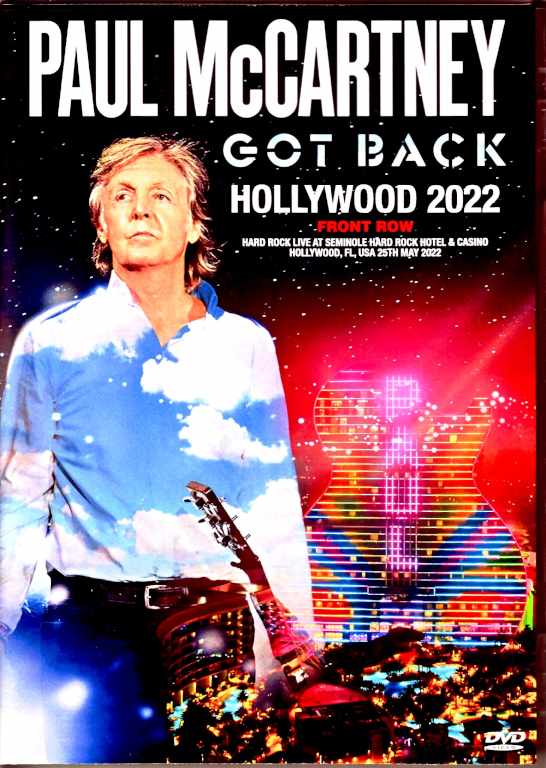 Paul McCartney ポール・マッカートニー/FL,USA 2022 Front Row