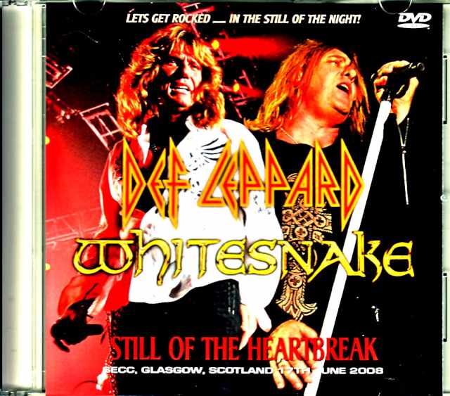 Whitesnake Def Leppard ホワイトスネイク デフ・レパード/Scotland,UK 2008