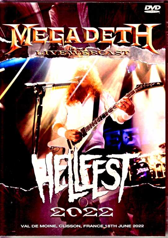 Megadeth メガデス/France 2022