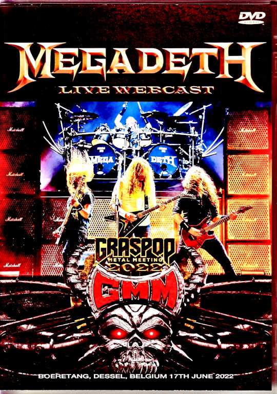 Megadeth メガデス/Belgium 2022