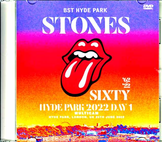 Rolling Stones ローリング・ストーンズ/London,UK 6.25.2022 Multi-Cam Jewel Version