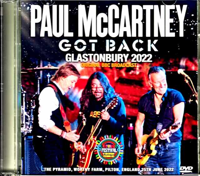 Paul McCartney ポール・マッカートニー/England,UK 2022 Original BBC Broadcast Edition