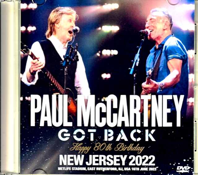 Paul McCartney ポール・マッカートニー/NJ,USA 2022 Another Seat Edition