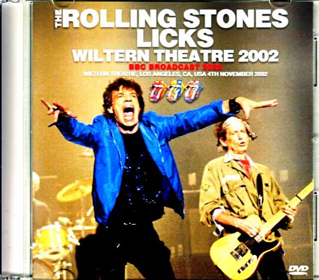 Rolling Stones ローリング・ストーンズ/CA,USA 11.4.2002 & more BBC Broadcast 2022