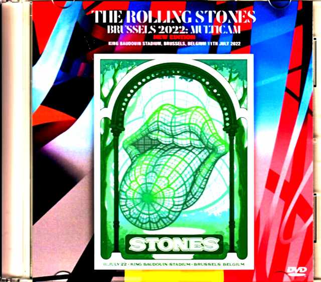 Rolling Stones ローリング・ストーンズ/Belgium 2022 Multi-Cam New Edition