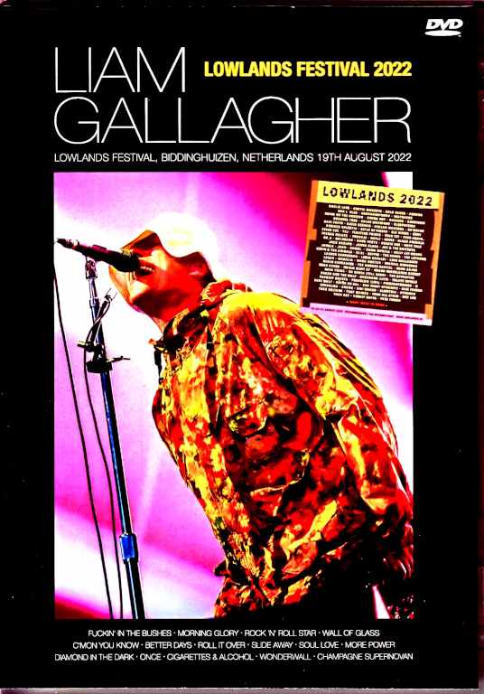 Liam Gallagher リアム・ギャラガー/Netherlands 2022