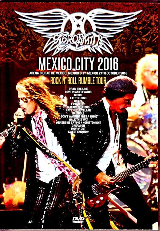 Aerosmith エアロスミス/Mexico 2016