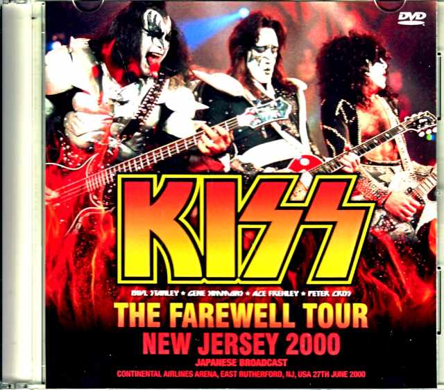 Kiss キッス/NJ,USA 2000 Japanese Broadcast Highest Quality