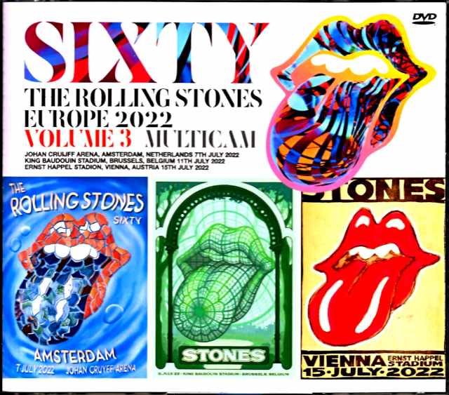 Rolling Stones ローリング・ストーンズ/Europe Tour Collection 2022 Multi-Cam Vol.3