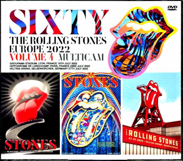 Rolling Stones ローリング・ストーンズ/Europe Tour Collection 2022 Multi-Cam Vol.4