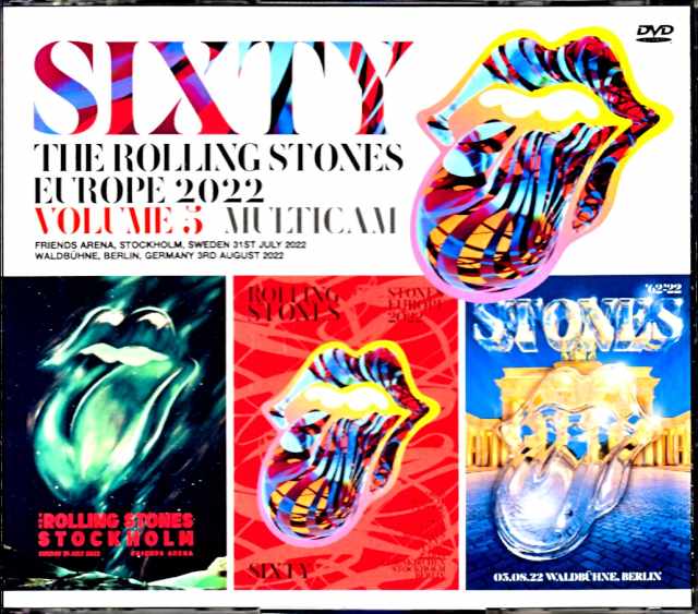 Rolling Stones ローリング・ストーンズ/Europe Tour Collection 2022 Multi-Cam Vol.5