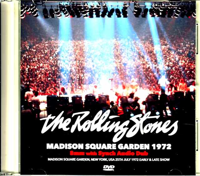 Rolling Stones ローリング・ストーンズ/NY,USA 1972 Early & Late Show 8mm with Synch Audio Dub