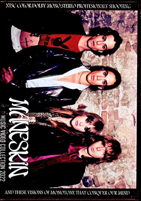 Maneskin マネスキン/Music Video Collection 2022