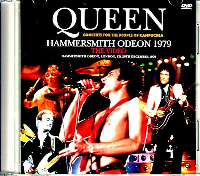 Queen クィーン/London,UK 1979 & more