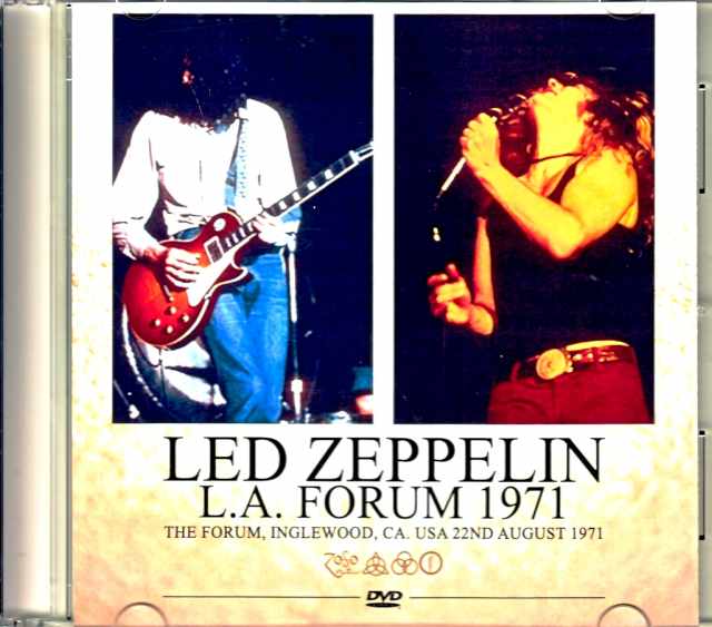 Led Zeppelin レッド・ツェッペリン/CA,USA 8.22.1971