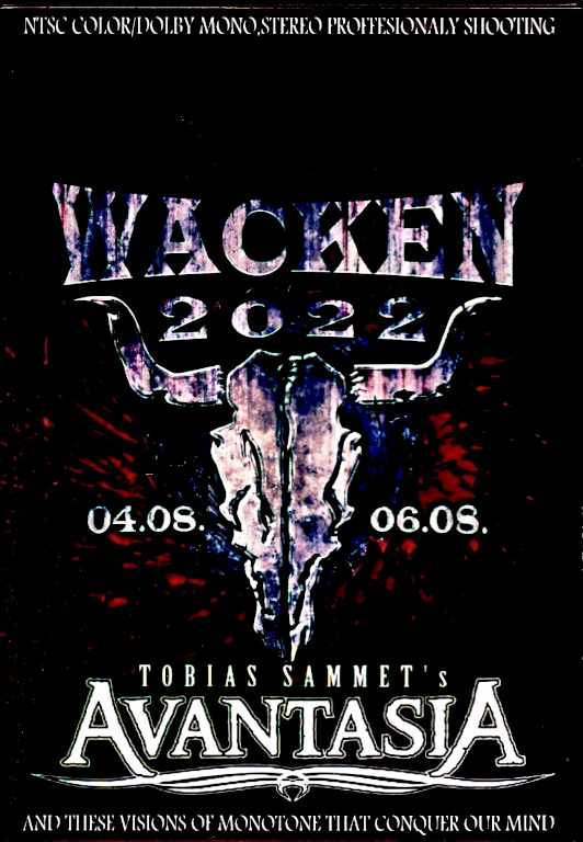 Tobias Sammet's Avantasia アヴァンタジア/Germany 2022 Complete