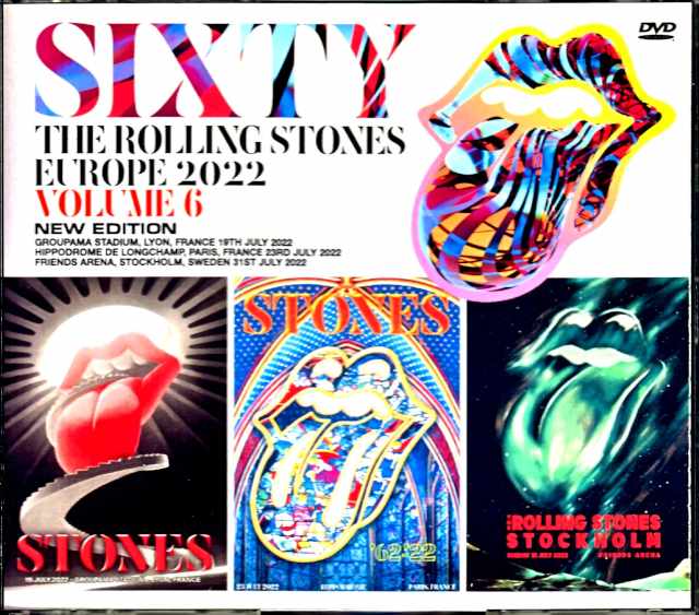 Rolling Stones ローリング・ストーンズ/Europe Tour Collection 2022 Multi-Cam Vol.6