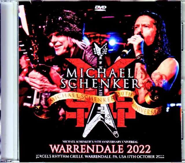 Michael Schenker マイケル・シェンカー/PA,USA 2022