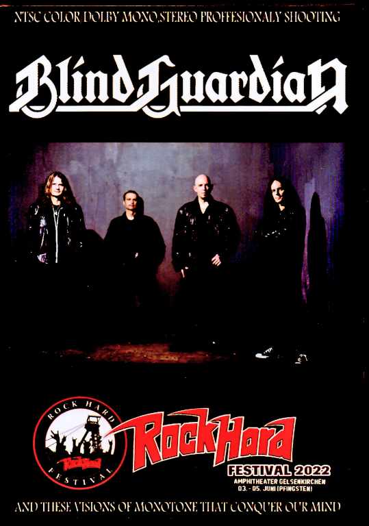Blind Guardian ブラインド・ガーディアン/Germany 2022 Complete