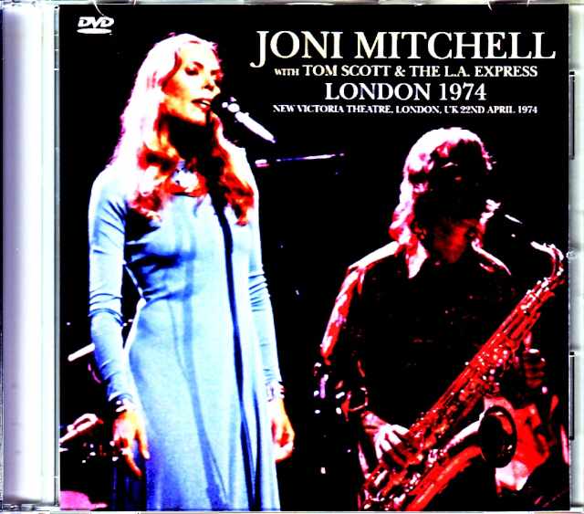 Joni Mitchell Tom Scott & the L.A. Express ジョニ・ミッシェル トム・スコット/London,UK 1974 Upgrade