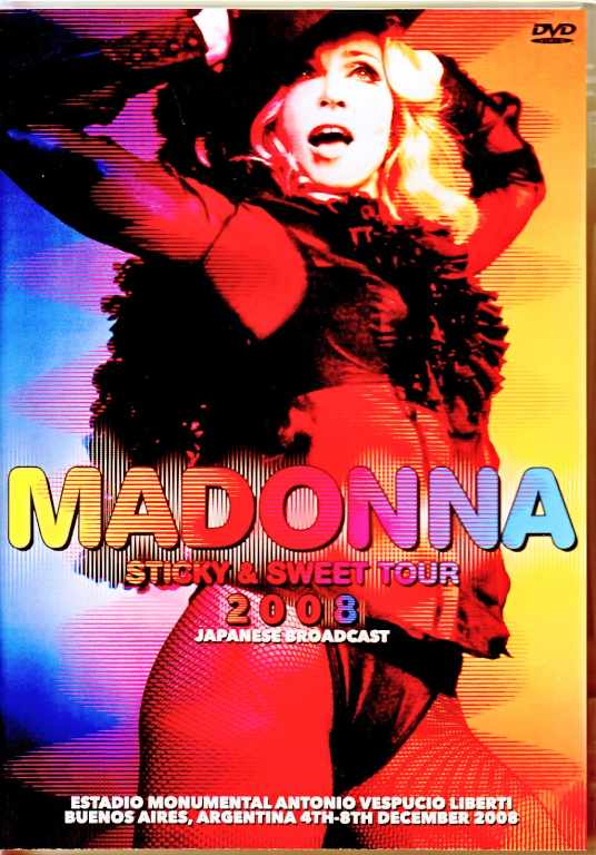 Madonna マドンナ/Sticky & Sweet Tour Argentina 2008 Complete Japanese Broadcast Edition