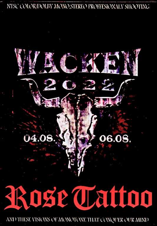 Rose Tattoo ローズ・タトゥ/Germany 2022 Complete