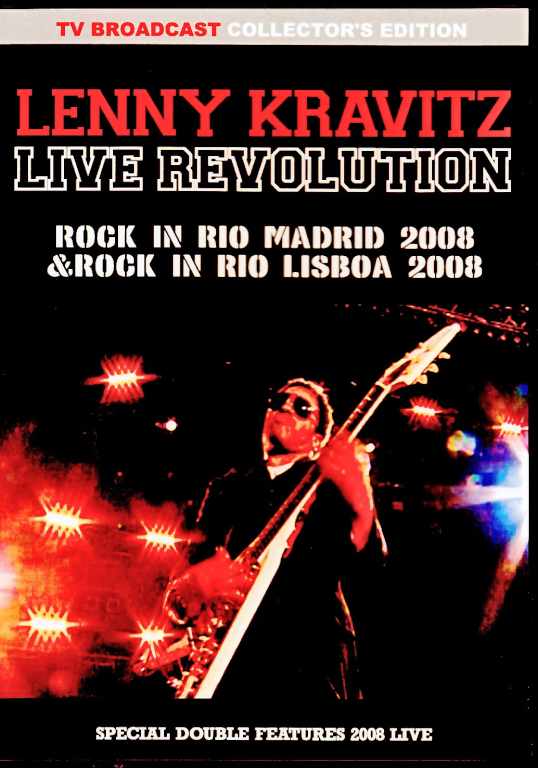 Lenny Kravitz レニー・クラヴィッツ/Spain 2008 2Days Complete