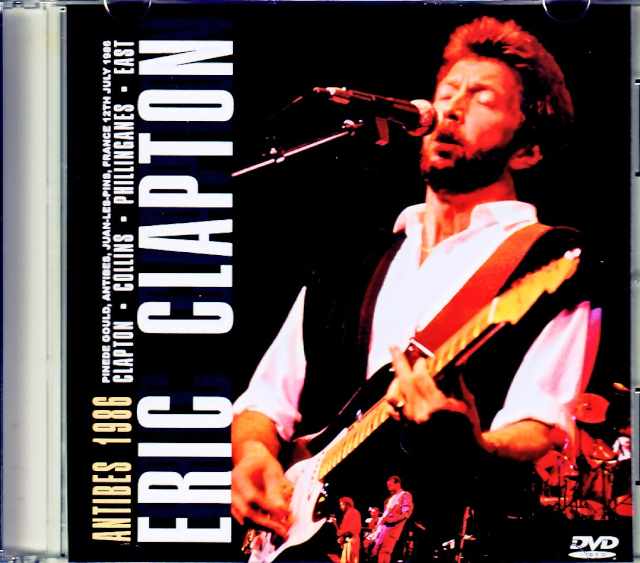 Eric Clapton Phil Collins エリック・クラプトン フィル・コリンズ/France 1986