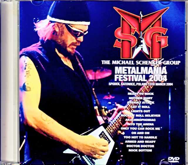 Michael Schenker Group マイケル・シェンカー/Poland 2004