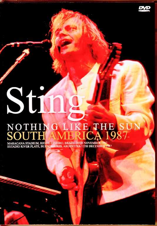 Sting スティング/Argentina 1987 & more
