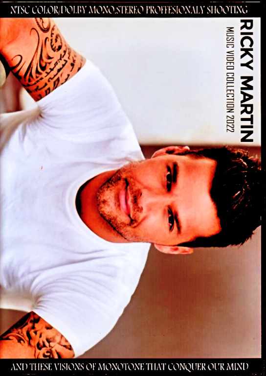 Ricky Martin リッキー・マーティン/Music Video Collection 2022