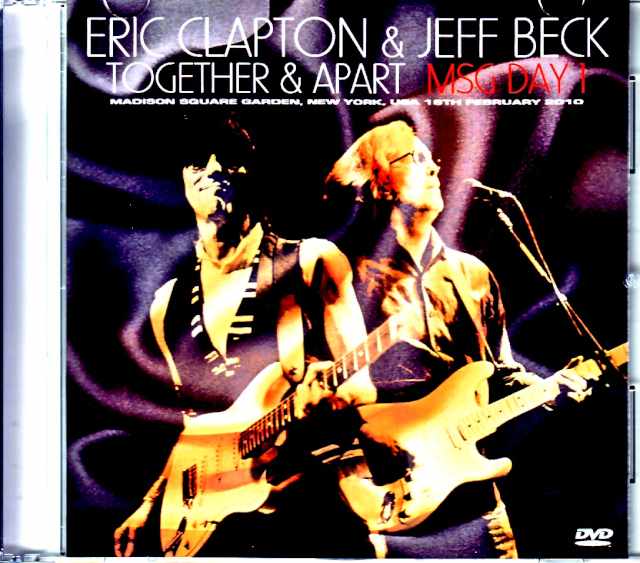 Eric Clapton Jeff Beck エリック・クラプトン ジェフ・ベック/NY,USA 2.18.2010 Complete  jewel ver.