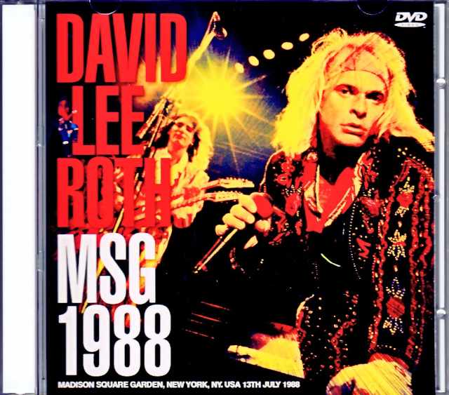 David Lee Roth デヴィッド・リー・ロス/NY,USA 1988 Complete jewel ver.