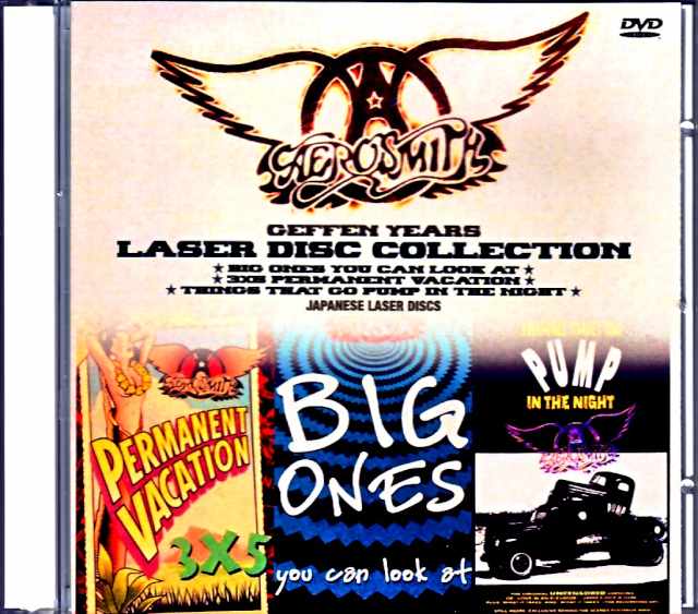 Aerosmith エアロスミス/Geffen Years Laser Disc Collection Jewel Version