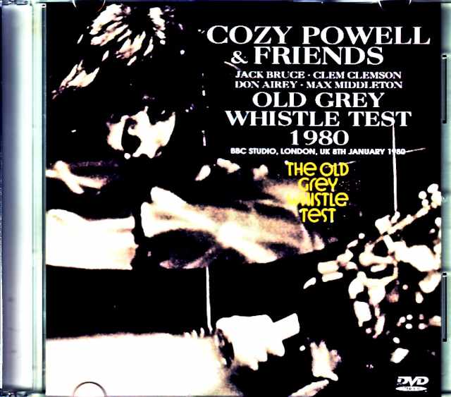 Cozy Powell Jack Bruce,Don Airey コージー・パウエル ジャック・ブルース/London,UK 1980 jewel ver.