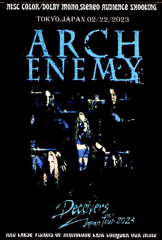 Arch Enemy アーチ・エネミー/Tokyo,Japan 2.22.2023