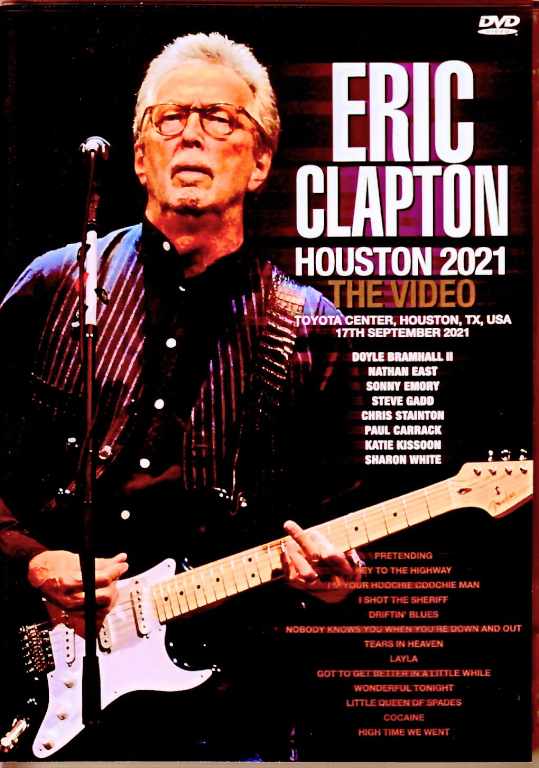 Eric Clapton エリック・クラプトン/TX,USA 9.17.2021