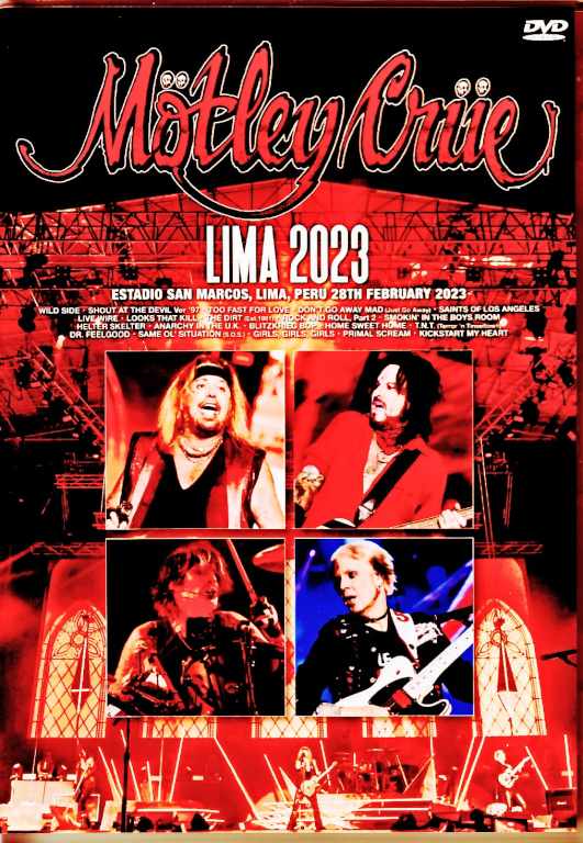 Motley Crue モトリー・クルー/Peru 2023 Complete